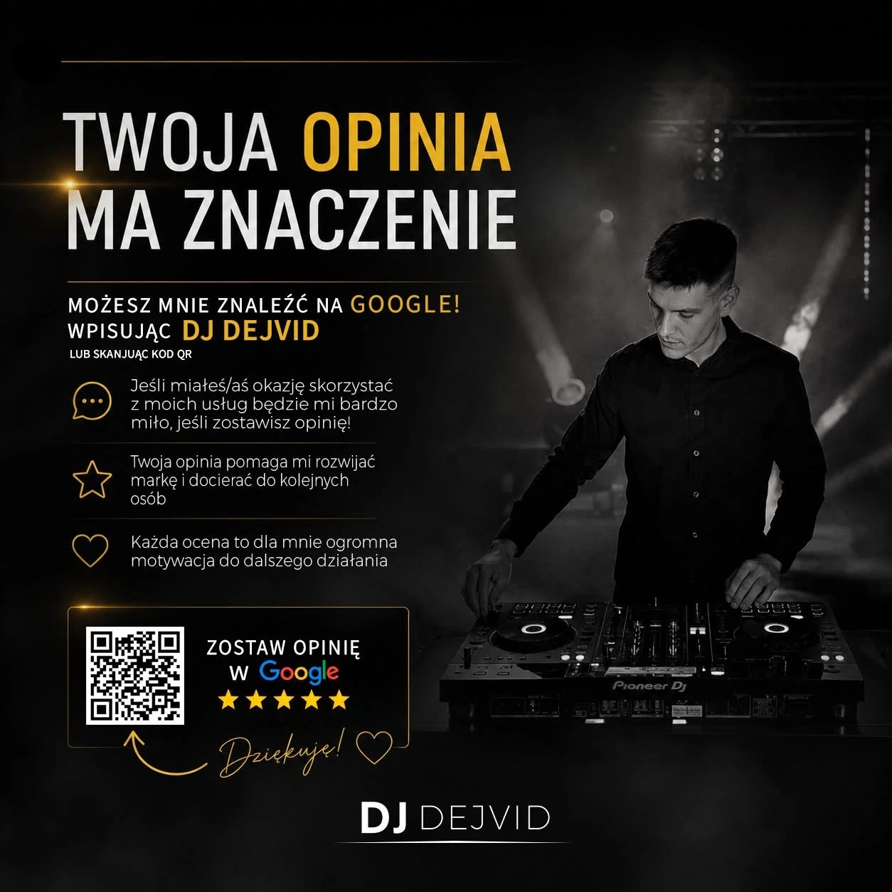 Impreza prowadzona przez DJa